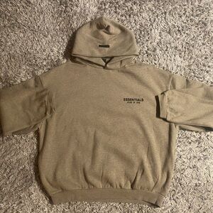 Essentials Men's fleece hoodie ll ‘Heather grey”